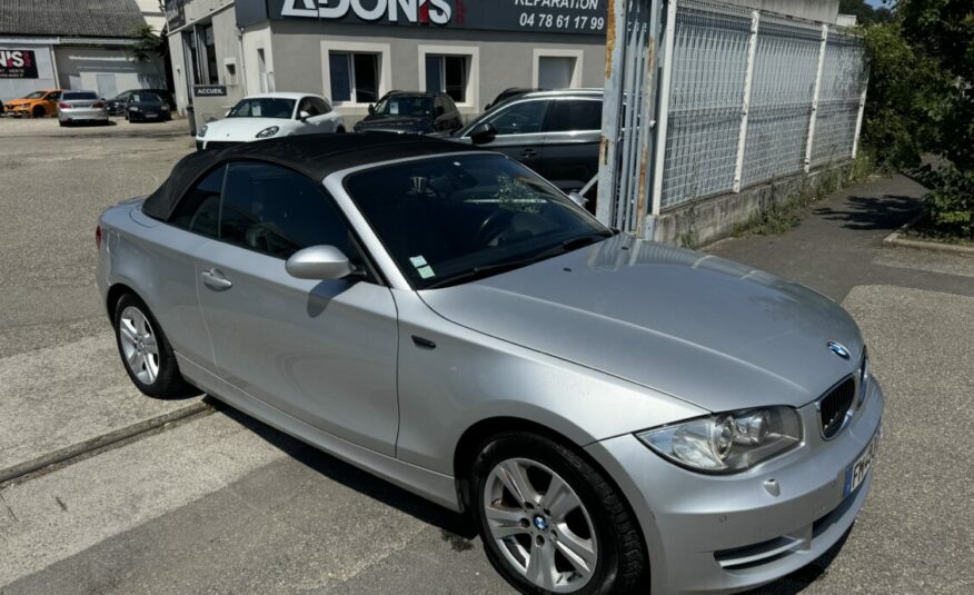 BMW SERIE 1 (E88) CABRIOLET 120D 163cv LUXE