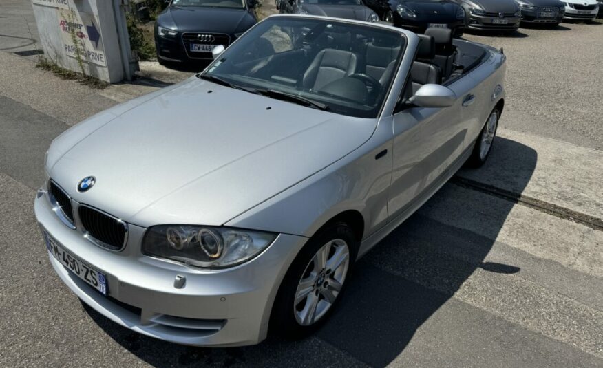 BMW SERIE 1 (E88) CABRIOLET 120D 163cv LUXE