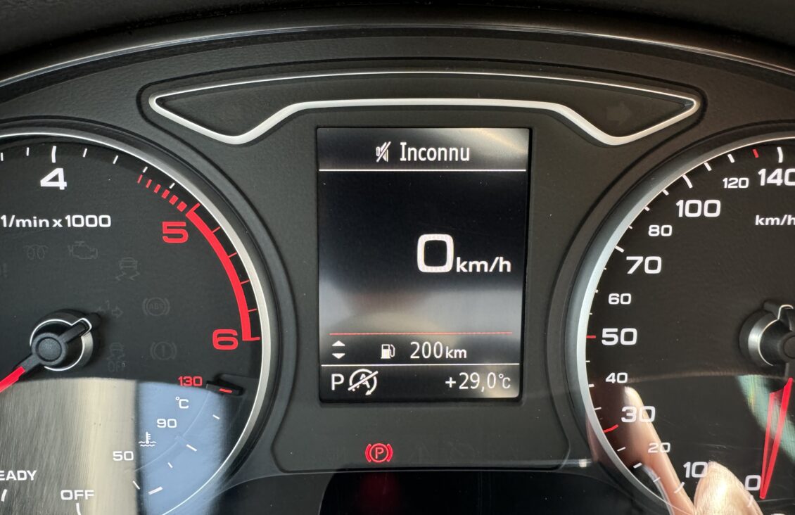 AUDI A3 III (2) SPORTBACK 1.6 TDI 116 S LINE S TRONIC