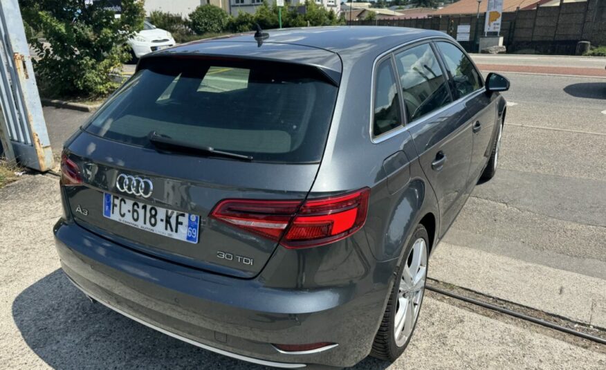 AUDI A3 III (2) SPORTBACK 1.6 TDI 116 S LINE S TRONIC